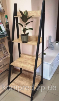 Стеллаж книжный металлический Дуо