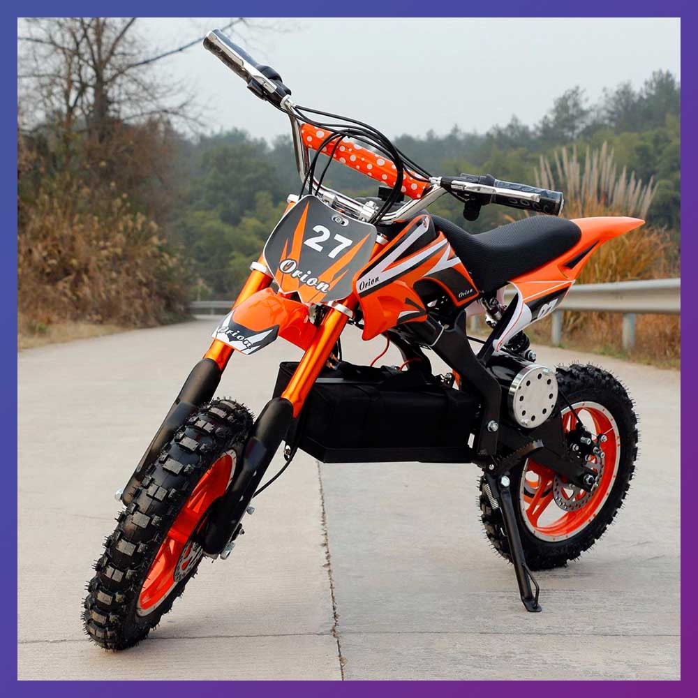 Дитячий електро мотоцикл двоколісний на акумуляторі мотор 800W SN-ED13A для дітей від 5-12 років червоний, фото 1