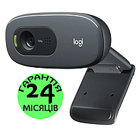Веб-камера Logitech HD C270, вебкамера з мікрофоном, вебка для комп'ютера (ПК) та ноутбука