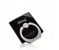 Кольцо держатель подставка для телефона iRing черный держатель на заднюю панель телефона