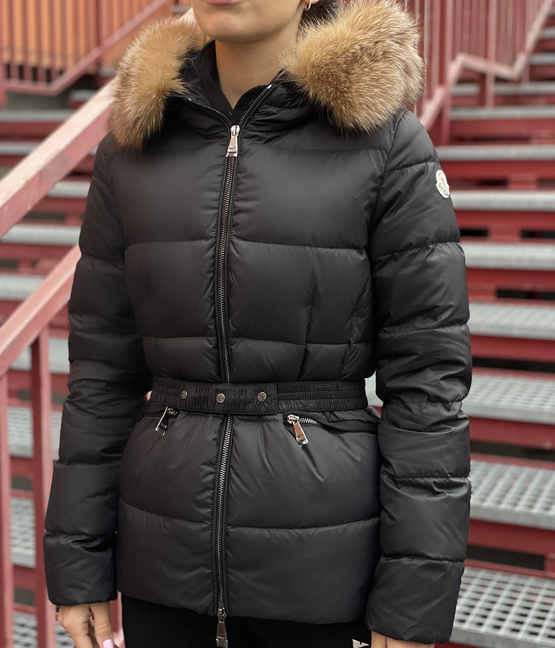 Куртка пухова Moncler жіноча (Монклер)