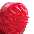 Силіконова щітка-масажер для миття голови Comair Малинова, фото 3