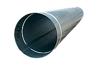Труба Д150 из оцинкованной стали на дымоход (L-1250 мм)
