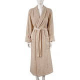 Халат махровый длинный бежевый 44/46 Ярослав от производителя