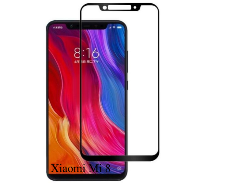 Захисне скло 5D для Xiaomi Mi 8