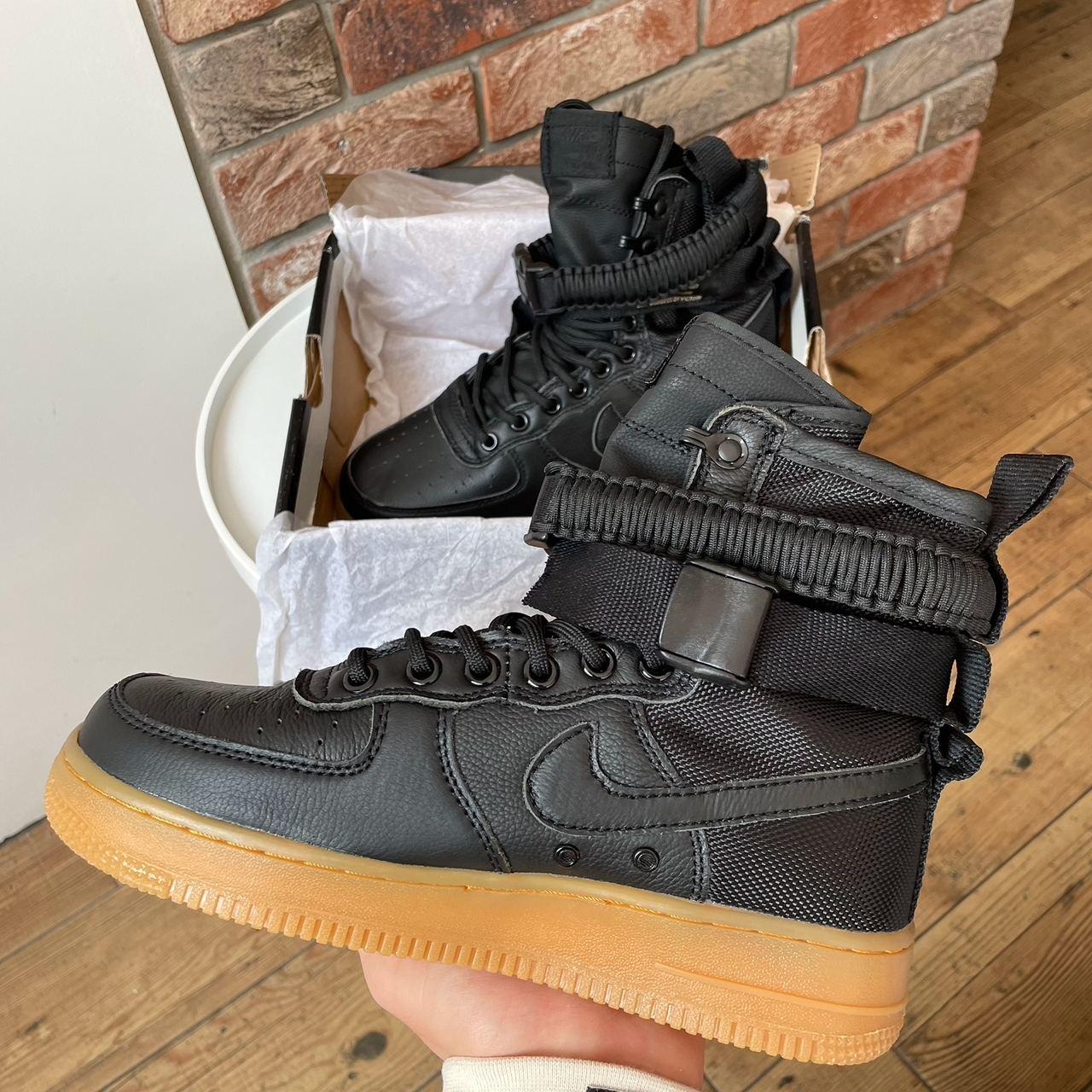 Nike special field air force 1 black gum sales