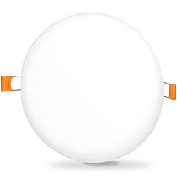LED світильник вбудований безрамковий круглий VIDEX 24W 4100K (VL-DLFR-244)