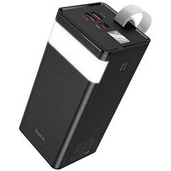 Повербанк УМБ Power Bank HOCO Powermaster J86A 50000mAh з функцією настільної лампи, чорне