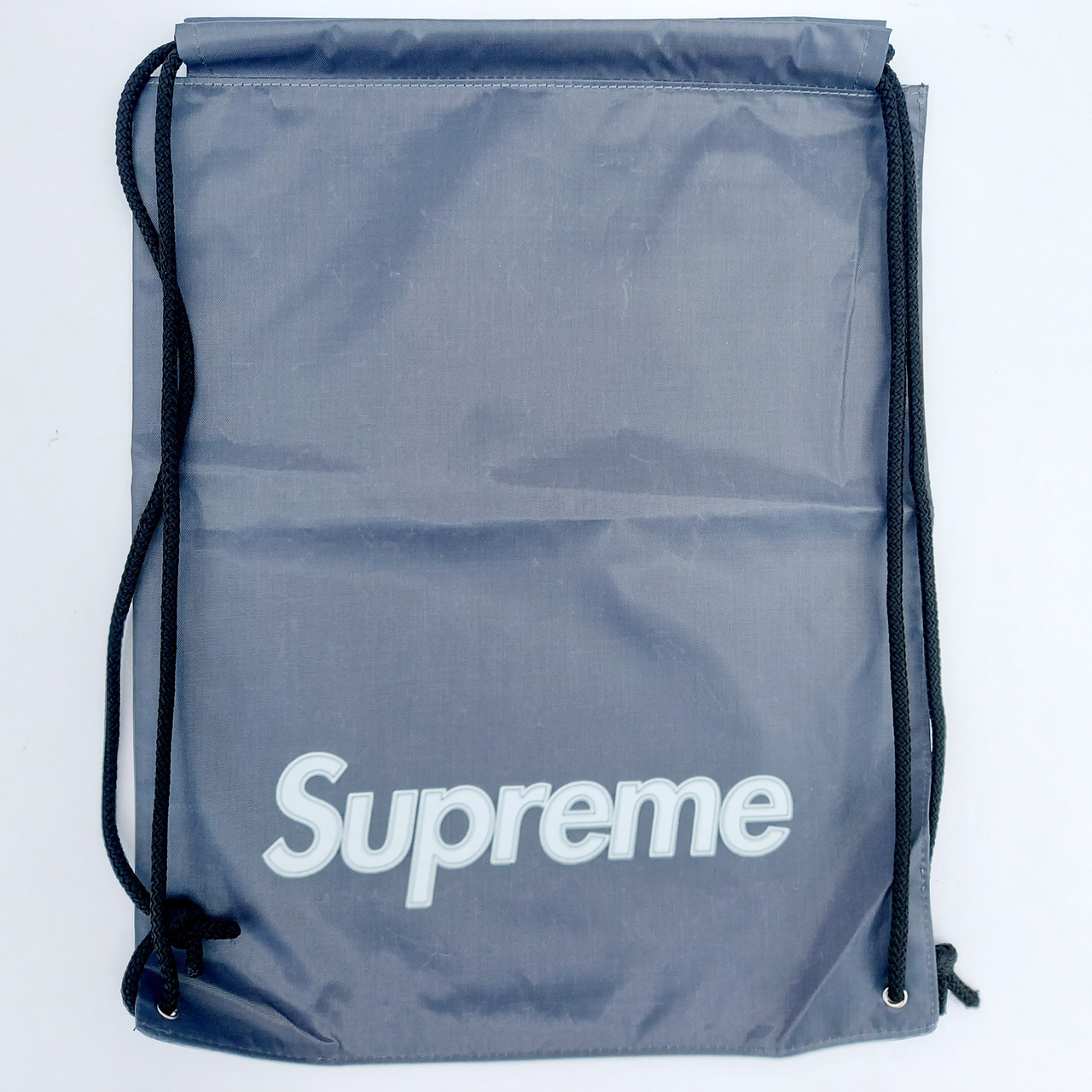 Рюкзак спортивний для змінного взуття сірий, фото 1