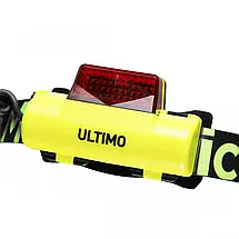 Налобний ліхтар Mactronic Ultimo | 300 лм, біле/червоне світло, USB зарядка, кріплення на шолом, фото 5