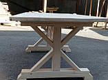 Дерев'яний стіл 1.95м "Єгипет". Колір: Палісандр, фото 7