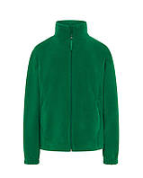 Флисовый свитер JHK POLAR FLEECE LADY, женский батник, куртка, без капюшона, зеленый, размер S