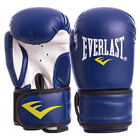 Рукавички боксерські EVERLAST сині 8 унцій