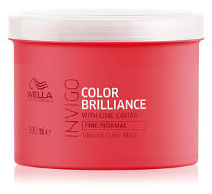 Маска для фарбованого тонкого та нормального волосся Wella Color Brilliance Fine Mask 500мл.