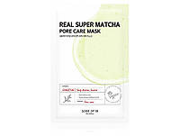 Тканевая маска с чаем матча Some By Mi Real Super Matcha Pore Care Mask, 20г (8809647391524)