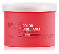 Маска для окрашенных жестких волос Wella Color Brilliance Coarse Mask 500мл.