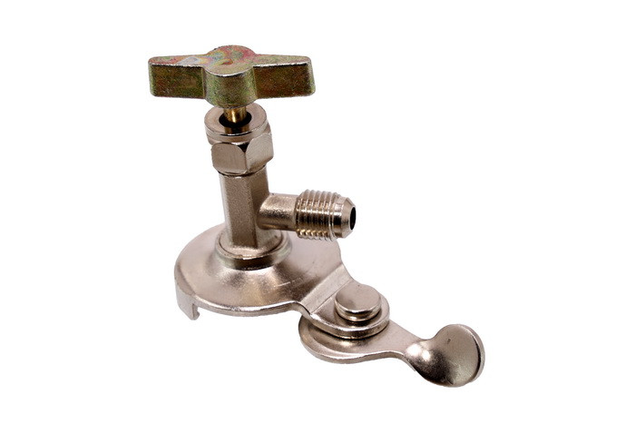 Кран з пробійником на балон з фреоном CТ-340 універсальний, фото 1