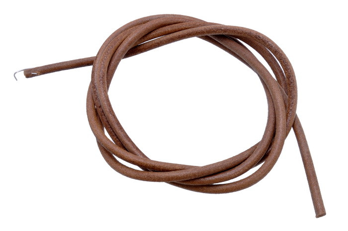 Ремінь для швейної машини з ножним приводом, L=1650 мм, d=5.5 мм (шкіряний), фото 1