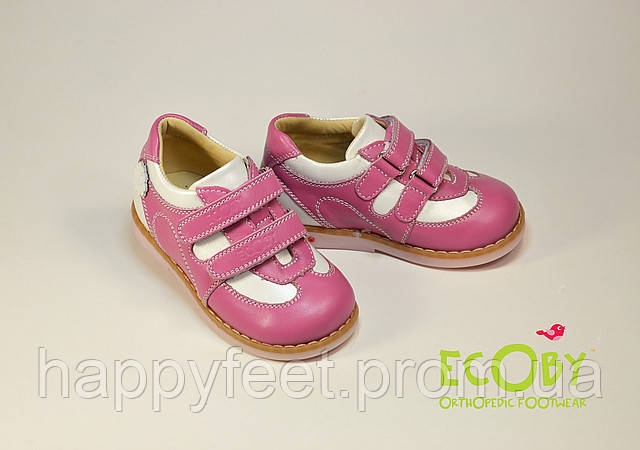 Туфлі ортопедичні для дівчинки Екобі (ECOBY) #102 WP, 20 р.