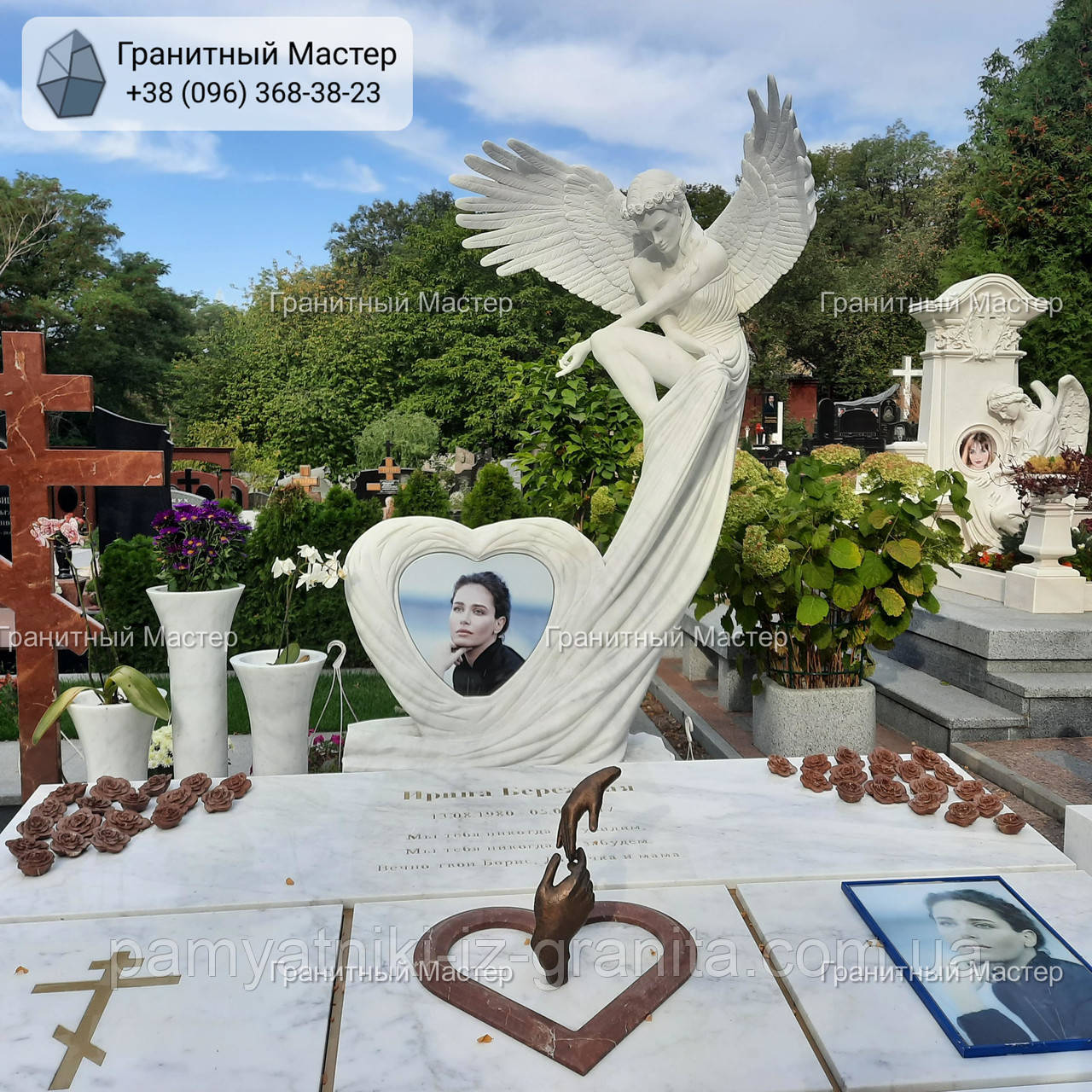 Пам'ятник з мармуру № 2256