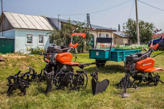 Навісне обладнання для мотоблоків Husqvarna