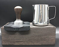 Набір Бариста Пітчер 500/Килимок/Темпер для кавомашини Приготування кави