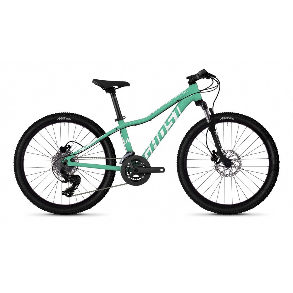 Велосипед Ghost Lanao D4.4 24", рама  L, бірюзовий/білий 2020