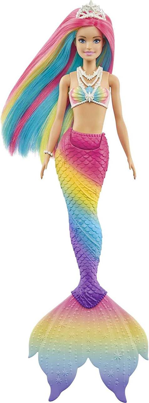 Лялька Барбі Русалка Дрімтопія Райдужна Міняє колір Barbie Dreamtopia Rainbow Magic Mermaid (GTF89)