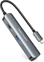 USB C Hub CableCreation CD0779-DE 5-in-1 хаб