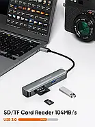 USB C Hub CableCreation CD0779-DE 5-in-1 хаб, фото 4