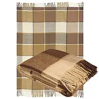 Плед з новозеландської вовни , шерстяний плед від виробника Ярослав