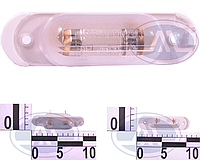 Фонарь освещения номерного знака Газель Рута, ВАЗ 2105, 2107, 2104 с лампой и прокладкой