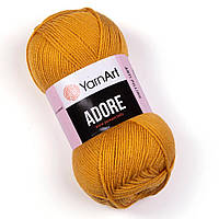 Пряжа YarnArt Adore(Адора) - 334 жовтий