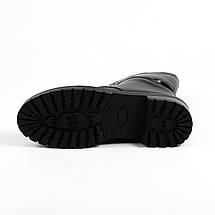 Черевики зимові високі AQUAMARIN 102468 39 Чорні шкіра 36, фото 3