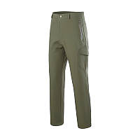 Тактические штаны Lesko B001 Green 2XL мужские теплые уличные на флисе с карманами