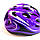 Захисний дитячий шолом, розмір M/L (52-56 см) з регулюванням розміру, Фіолетовий, фото 2