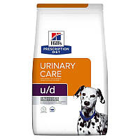 Лечебный корм для собак с заболеваниями почек Hills Prescription Diet Canine u/d Urinary Care 4 кг