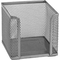 Настільний набір, підставка органайзер металева під папір Axent 2112 сріблястий