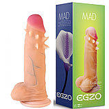Фаллоімітатор EGZO Ciberskin SVS001 ( 18,0 см x 4,2 см), фото 8