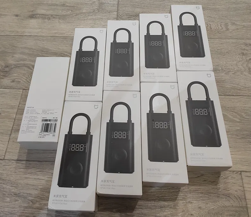 Електро Насос Xiaomi Mijia Portable Electric Air Compressor 1S MJCQB04QJ нові в наявності, фото 1