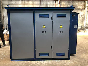 КТП 100 кВа 6/10/04 комплектна трансформаторна підстанція тупикова, кіоскова без силового трансформатора