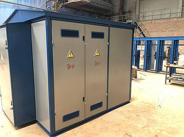 КТП 630 кВа комплектна трансформаторна підстанція кіоскова тупикова без силового трансформатора