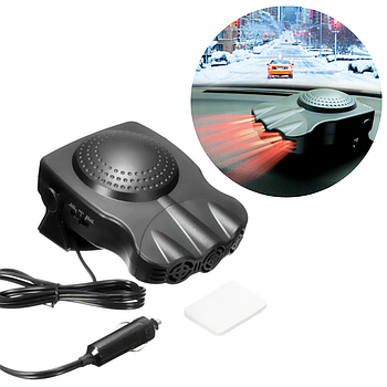 Портативний автомобільний обігрівач 150W, 12В EL-530-6 / Обігрівач салону від прикурювача