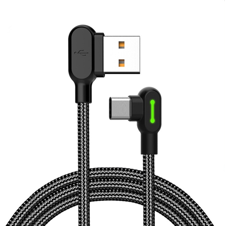 USB to Type-C (Black) 2m, фото 1