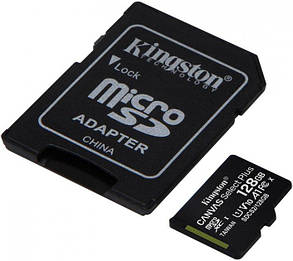 Micro SD 128GB/10 class 100Mb/s Kingston, фото 2