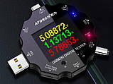 Тестер постійного струму напруга та ємності Atorch UD18, Type-C, USB, DC5.5 (1005-962-00), фото 4