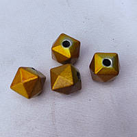 Намистина перламутр "Шестикутник" Бронза 50 г