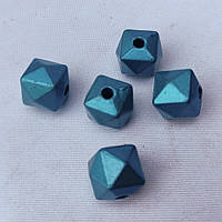Намистина перламутр "Шестикутник" Бірюза 50 г
