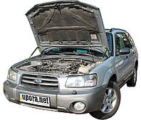 Амортизатори капота/Упори капота для Subaru Forester 3/Субару Форестер 3 (2002-2008)