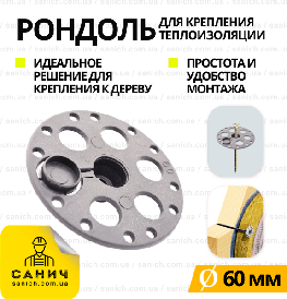 Притискний диск 60мм (Україна)